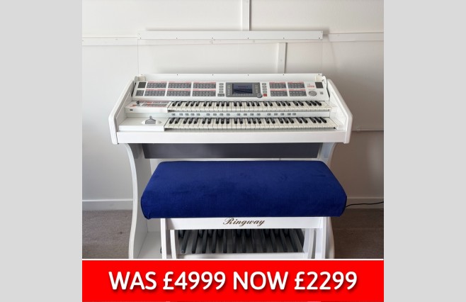 Ringway RS1000EU Organ, Used, SALE PRICE BARGAIN (SN:03021) - Image 1